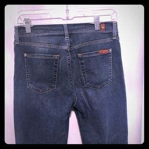 7 For All Mankind B(air) Roxanne ankle frayed hem